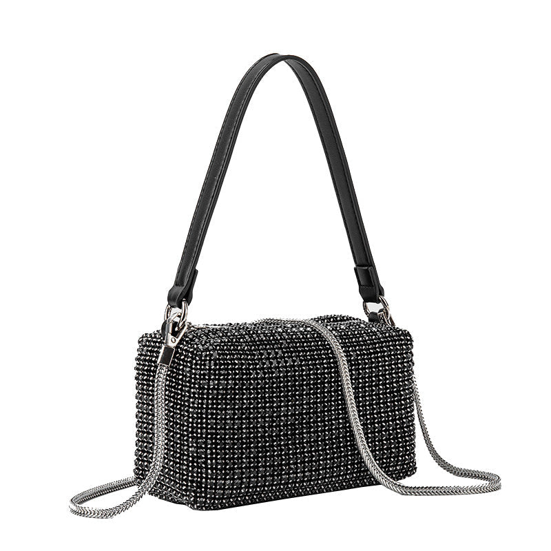 Rhinestone Bag Chain Evening  Shoulder Purse crossbody