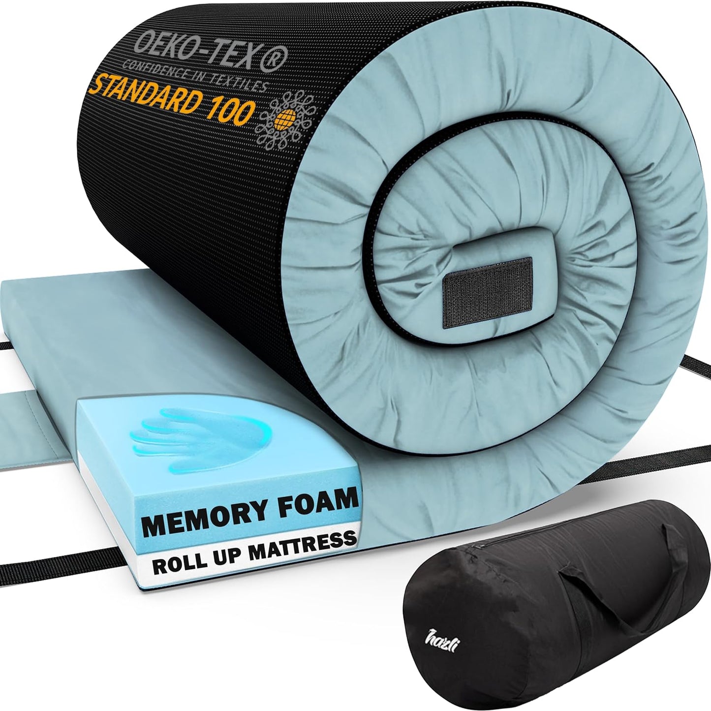 Home Bed Comfort with the Matrix Air-Cell Memory Foam Camping Mattress