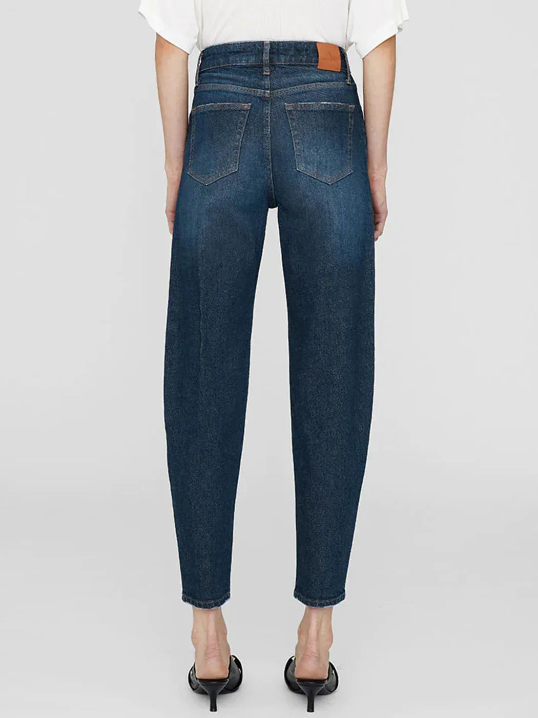 Women's Comfort Stretch Jeans - High Waist Vintage Denim Pants