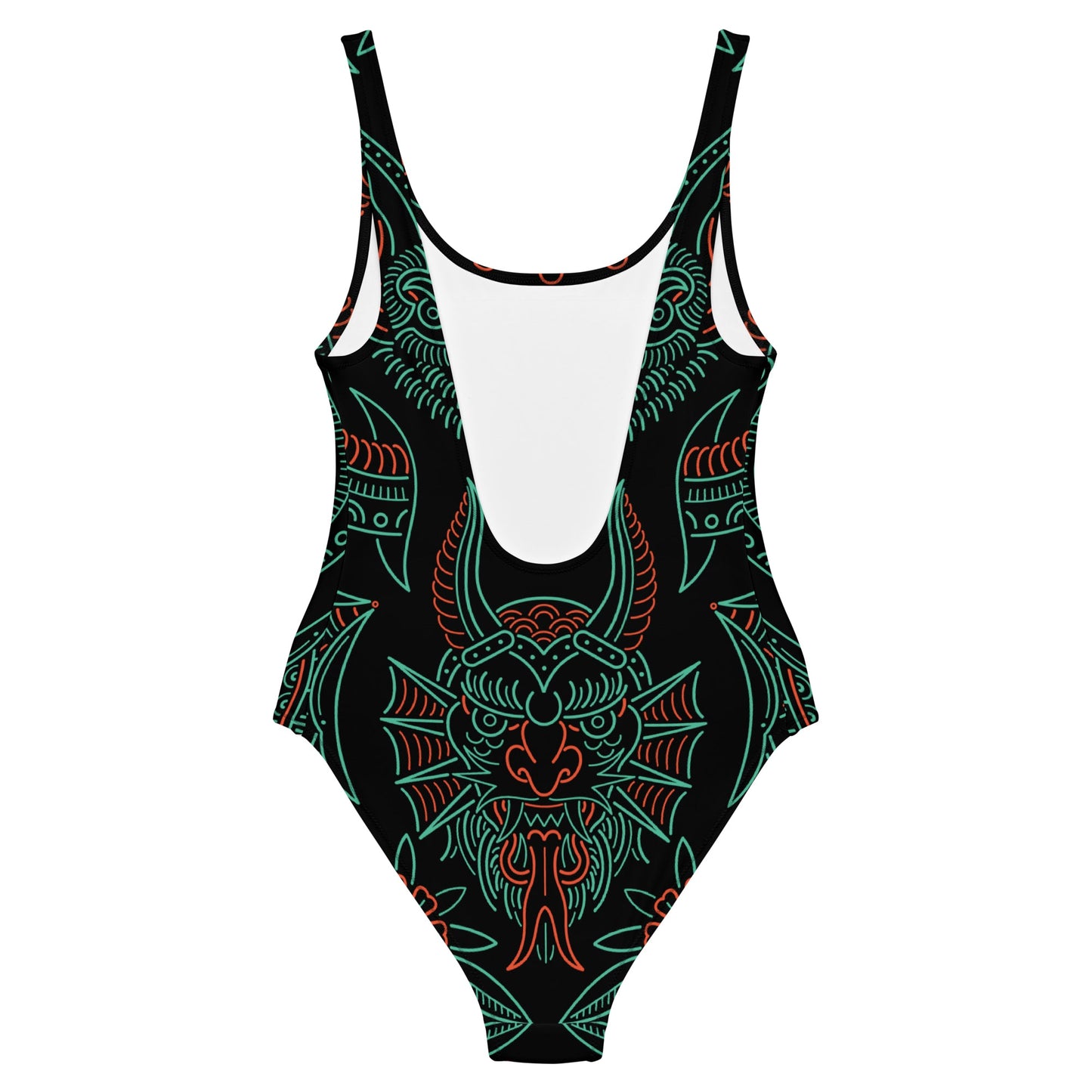 Nightmare Tattoo One-Piece Swimsuit