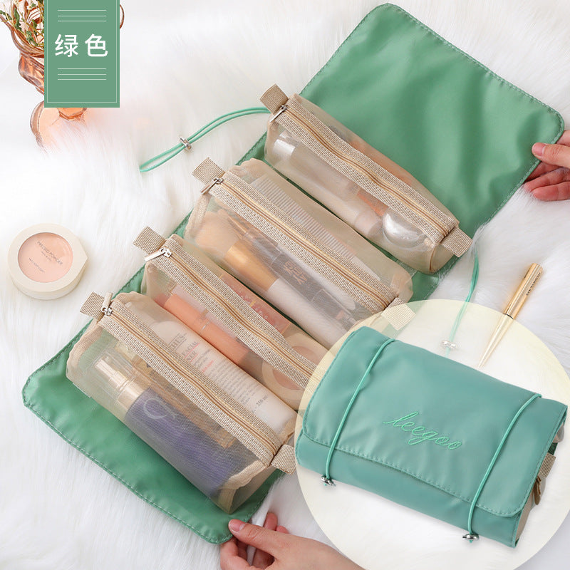 Four-in-one cosmetic bag