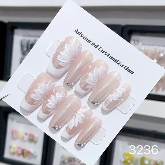 1025- Handmade press on nails