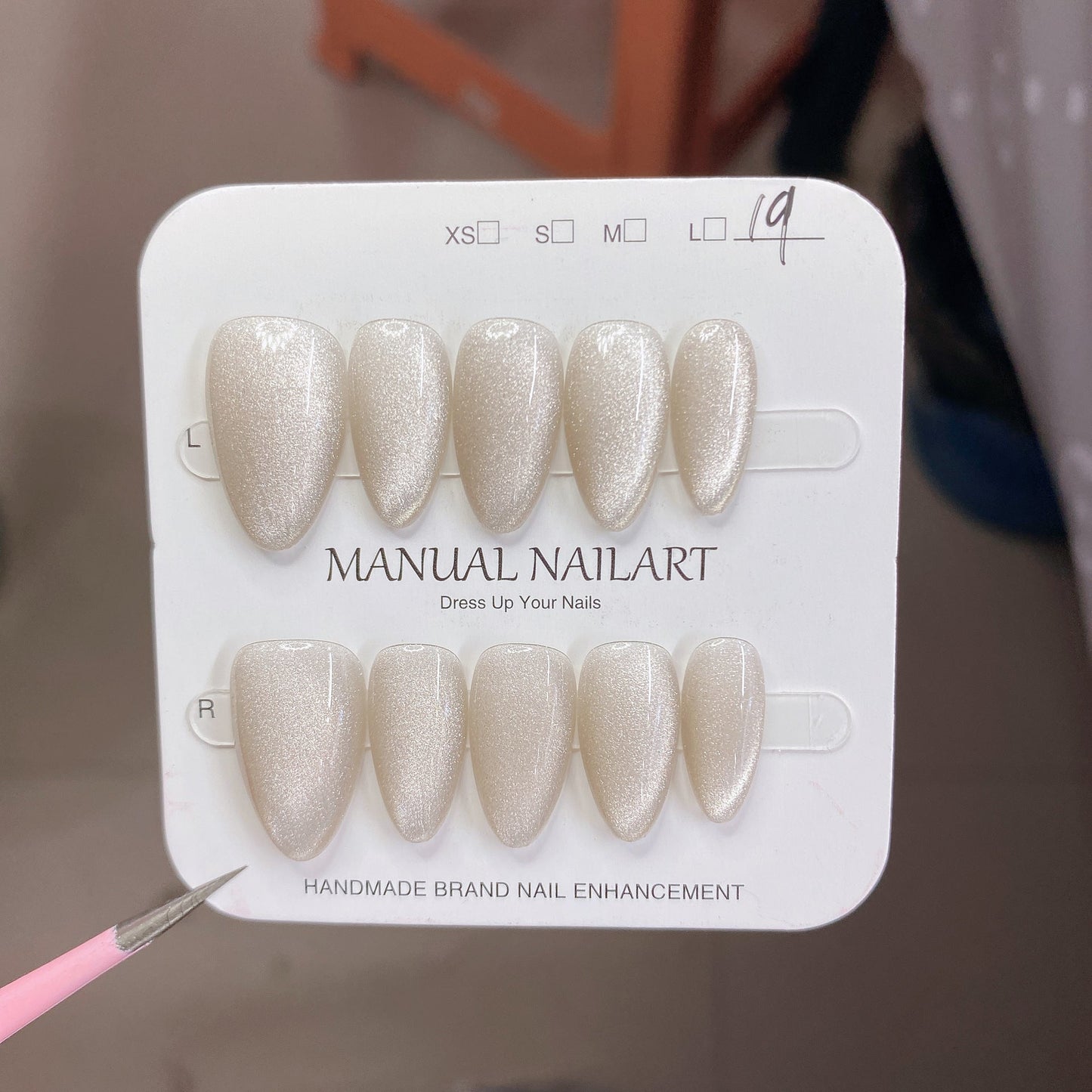 1027- Handmade press on nails