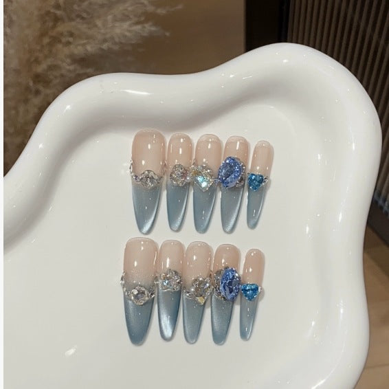 0995- Handmade press on nails