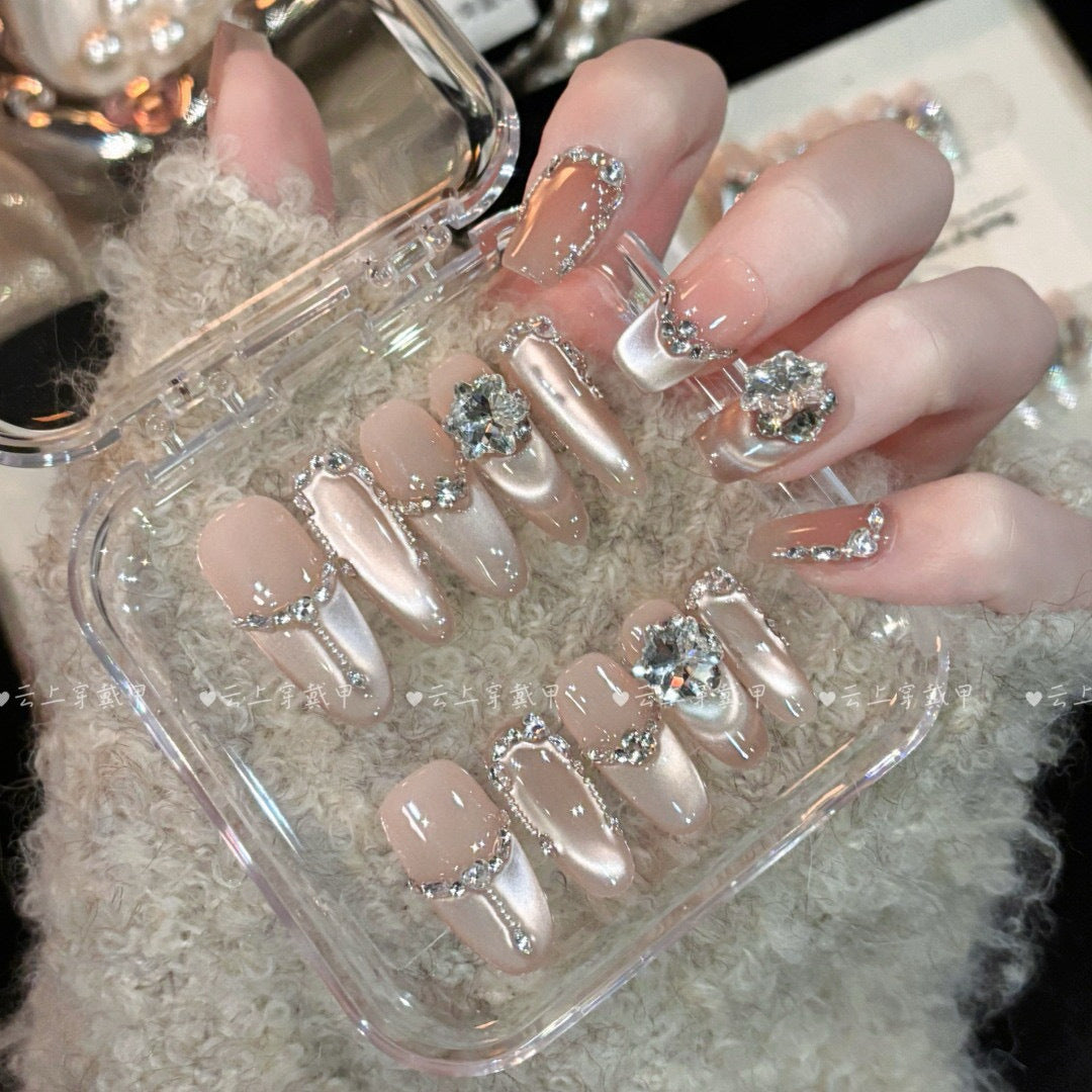 1013- Handmade press on nails