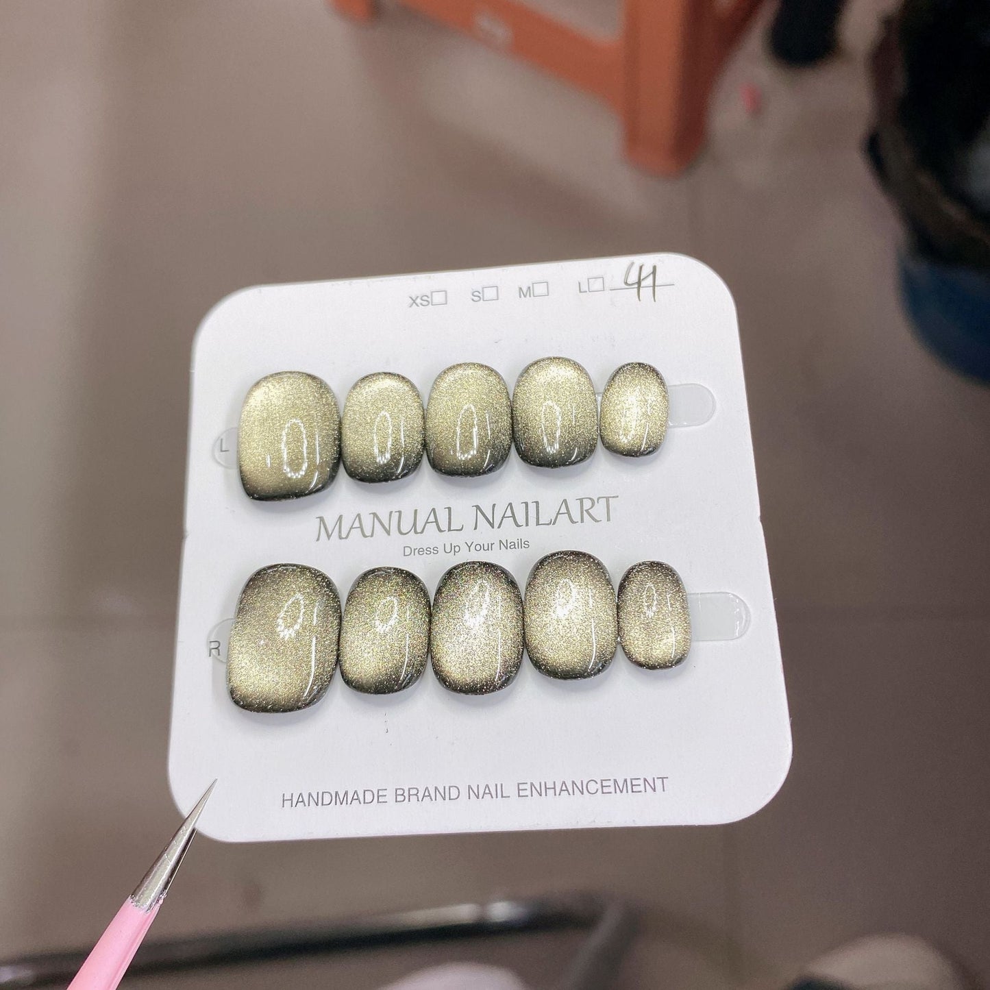 1026- Handmade press on nails