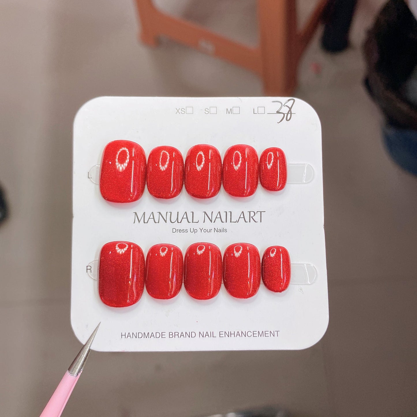 1026- Handmade press on nails