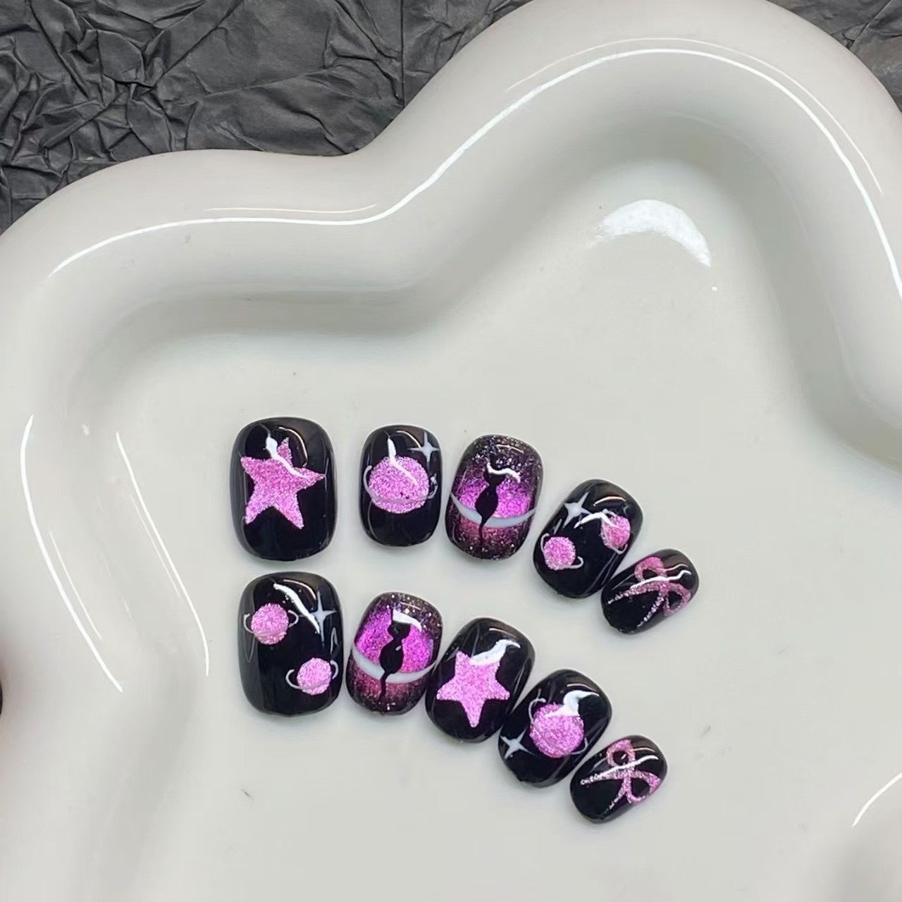 1005- Handmade press on nails