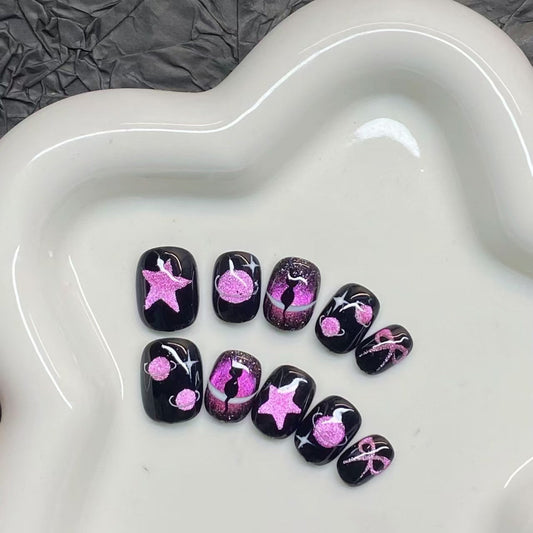 1005- Handmade press on nails