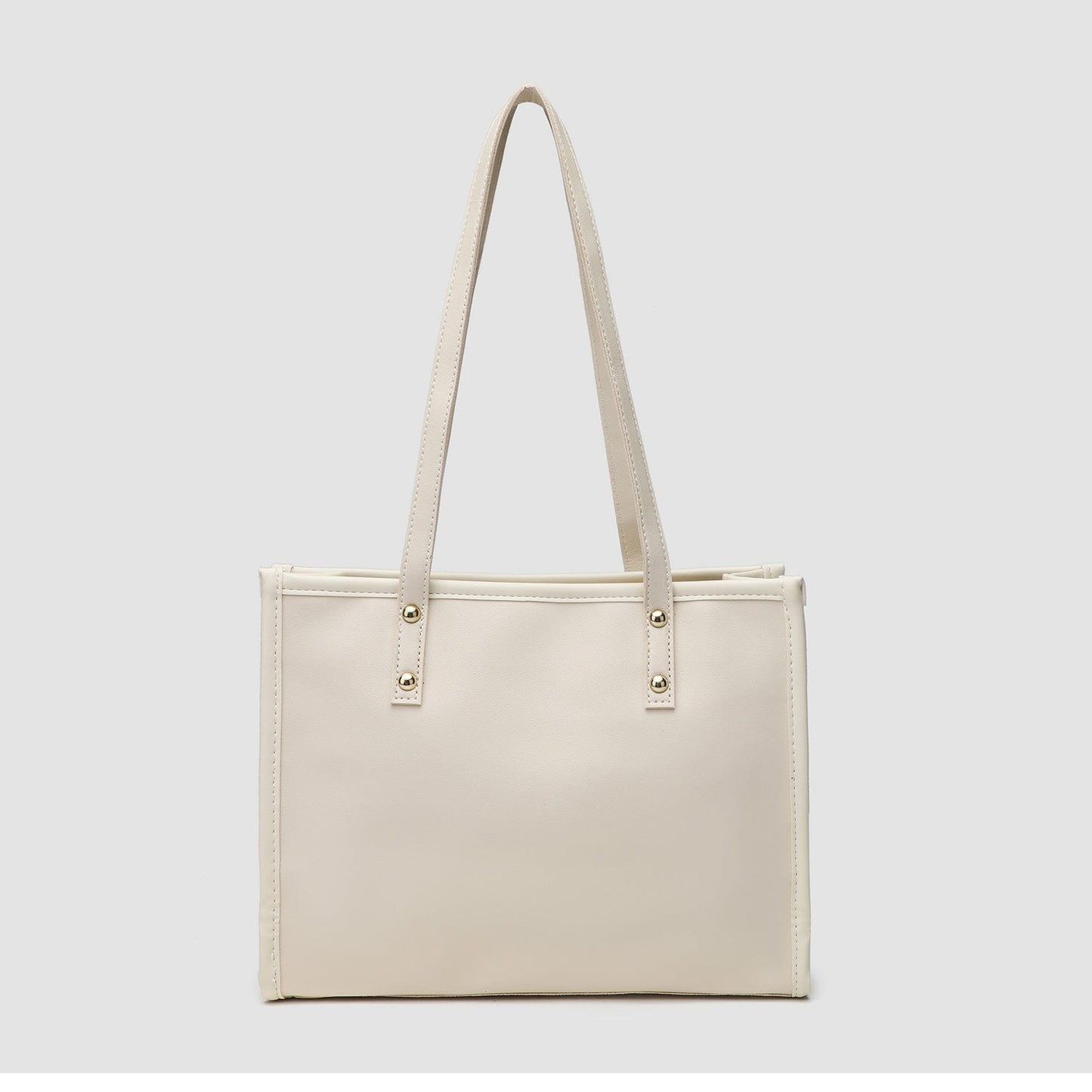 Square tote large capacity bag, women's winter tote bag, printed blue commuter fashion versatile portable shoulder bag