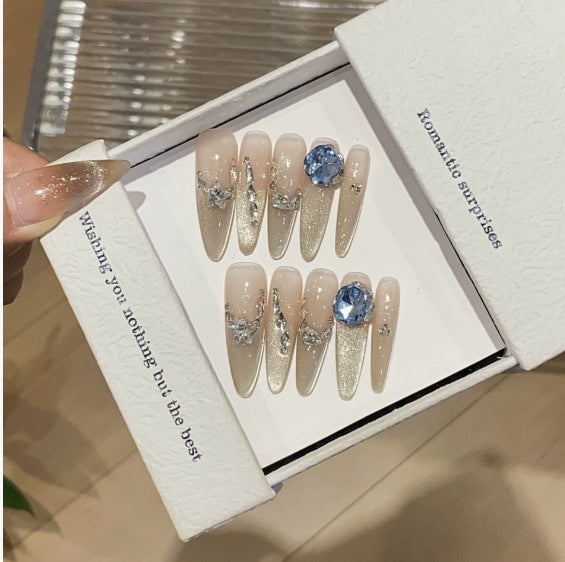 1033- Handmade press on nails