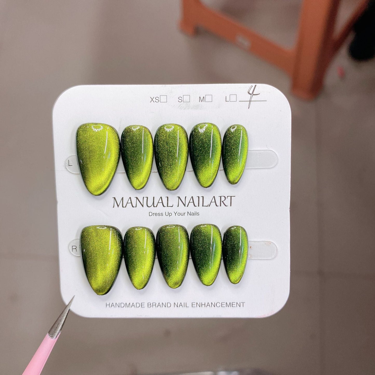 1026- Handmade press on nails