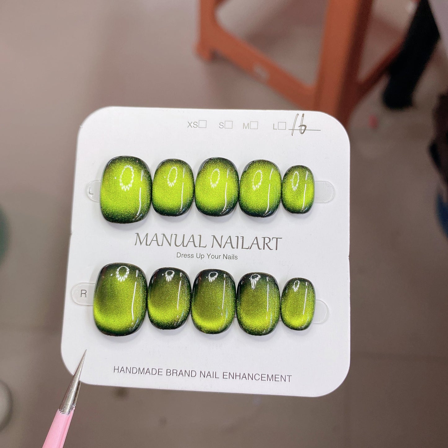 0965- Handmade press on nails