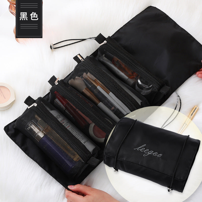 Four-in-one cosmetic bag