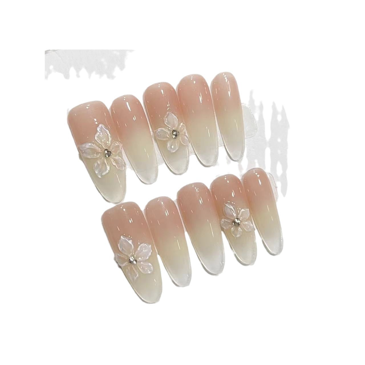 0980- Handmade press on nails