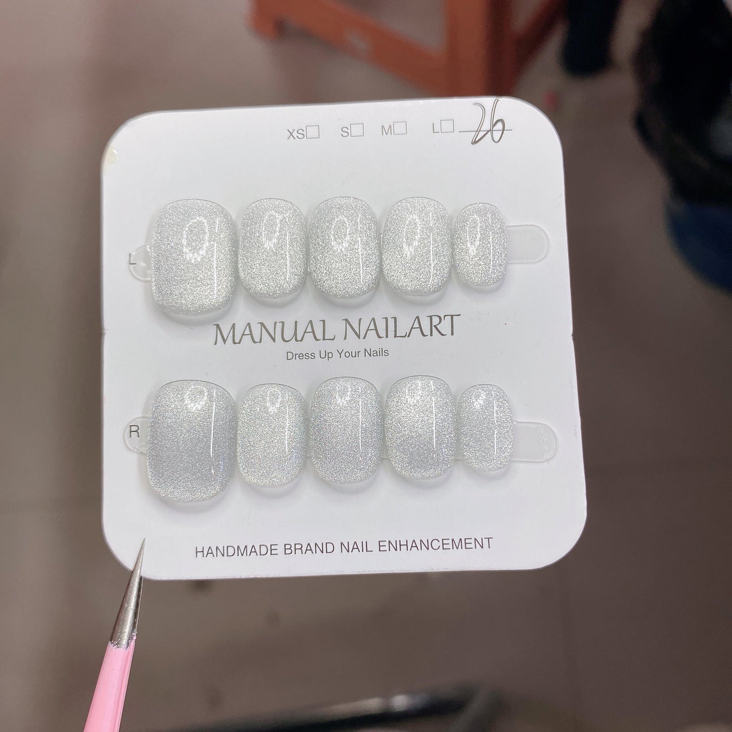 1026- Handmade press on nails