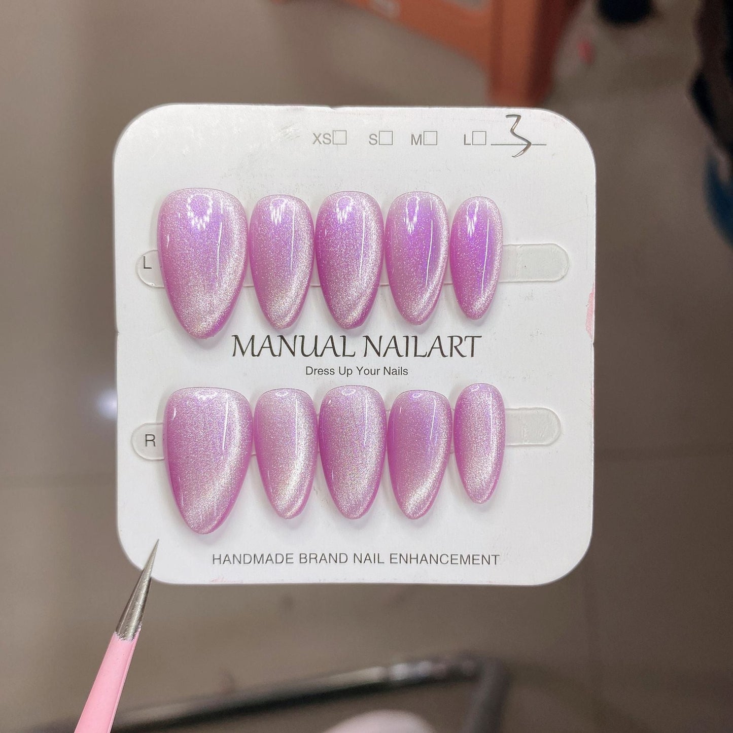 0965- Handmade press on nails