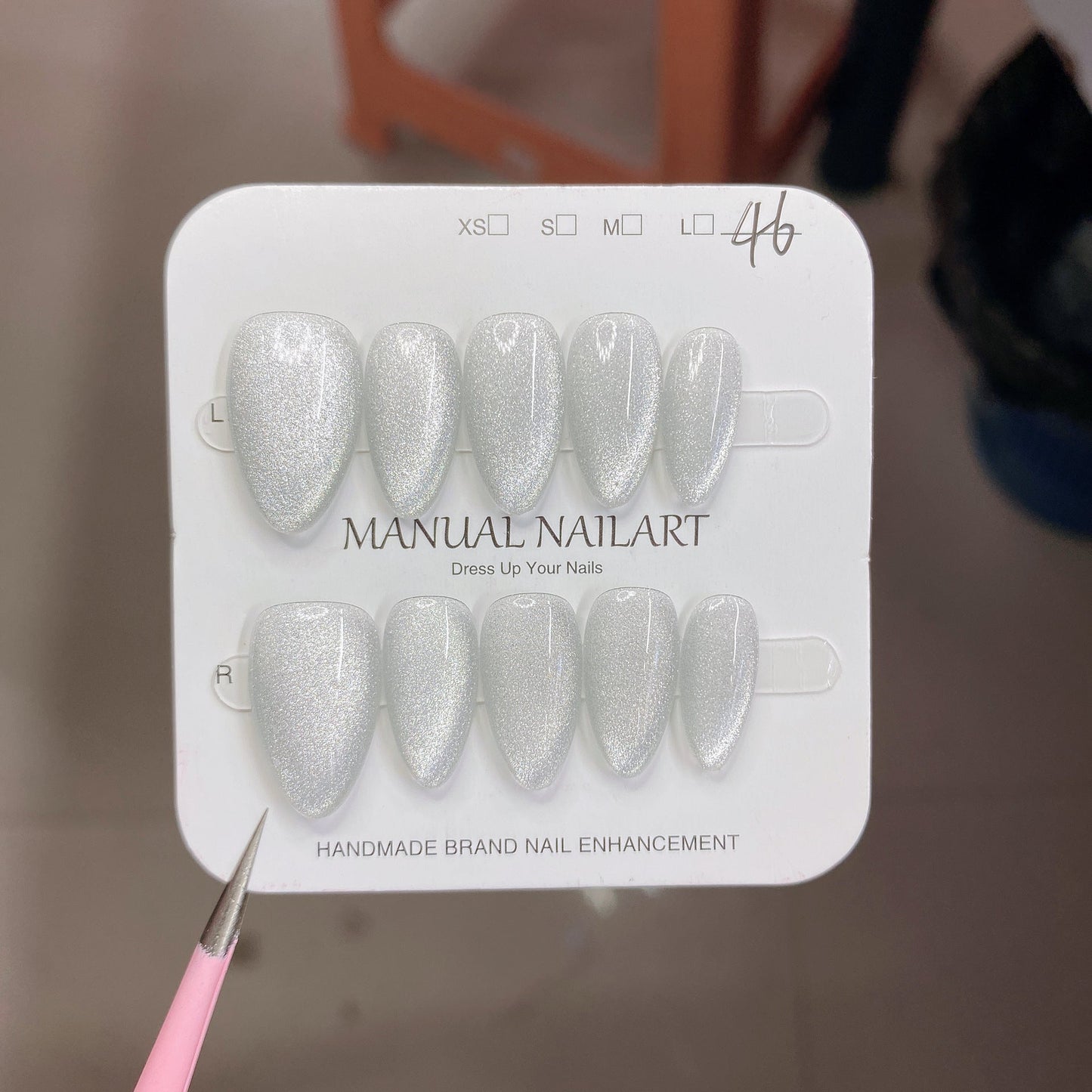 1027- Handmade press on nails