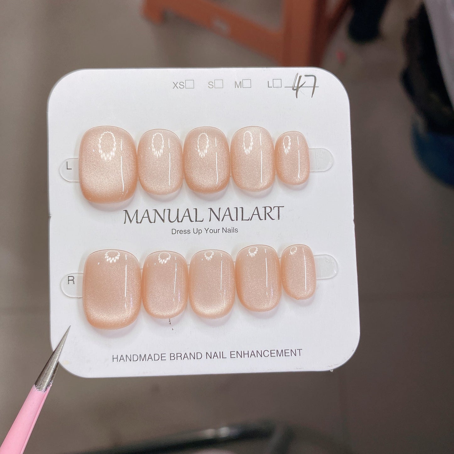 1026- Handmade press on nails