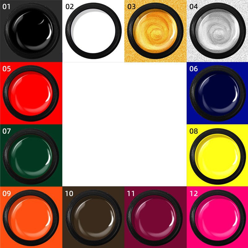 1060 Nail Art Elastic Glue Nail Polish Phototherapy