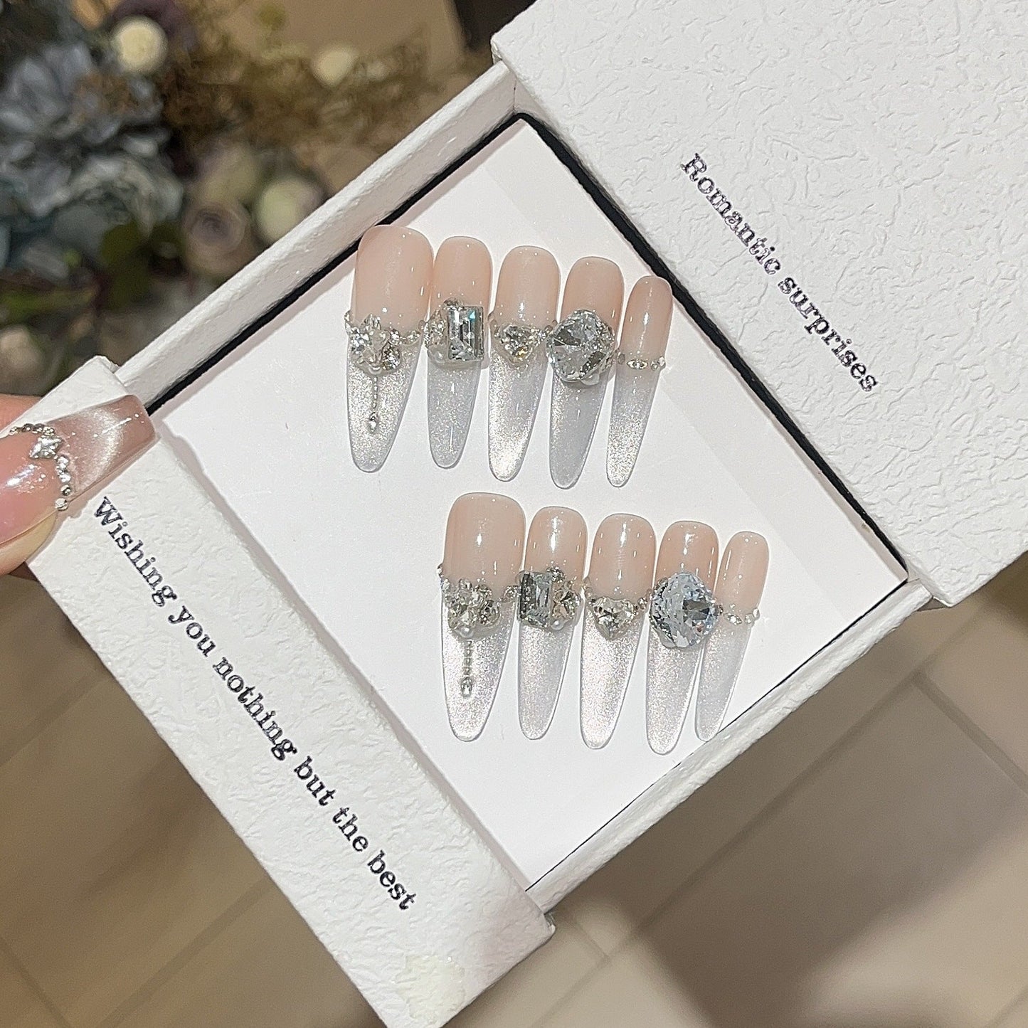 1035- Handmade press on nails