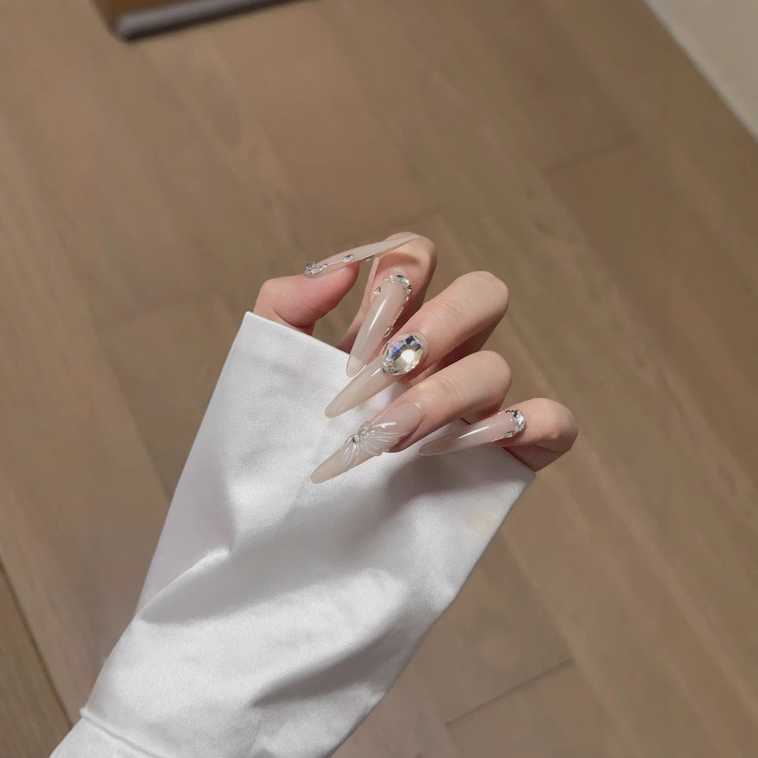 0962- Handmade press on nails