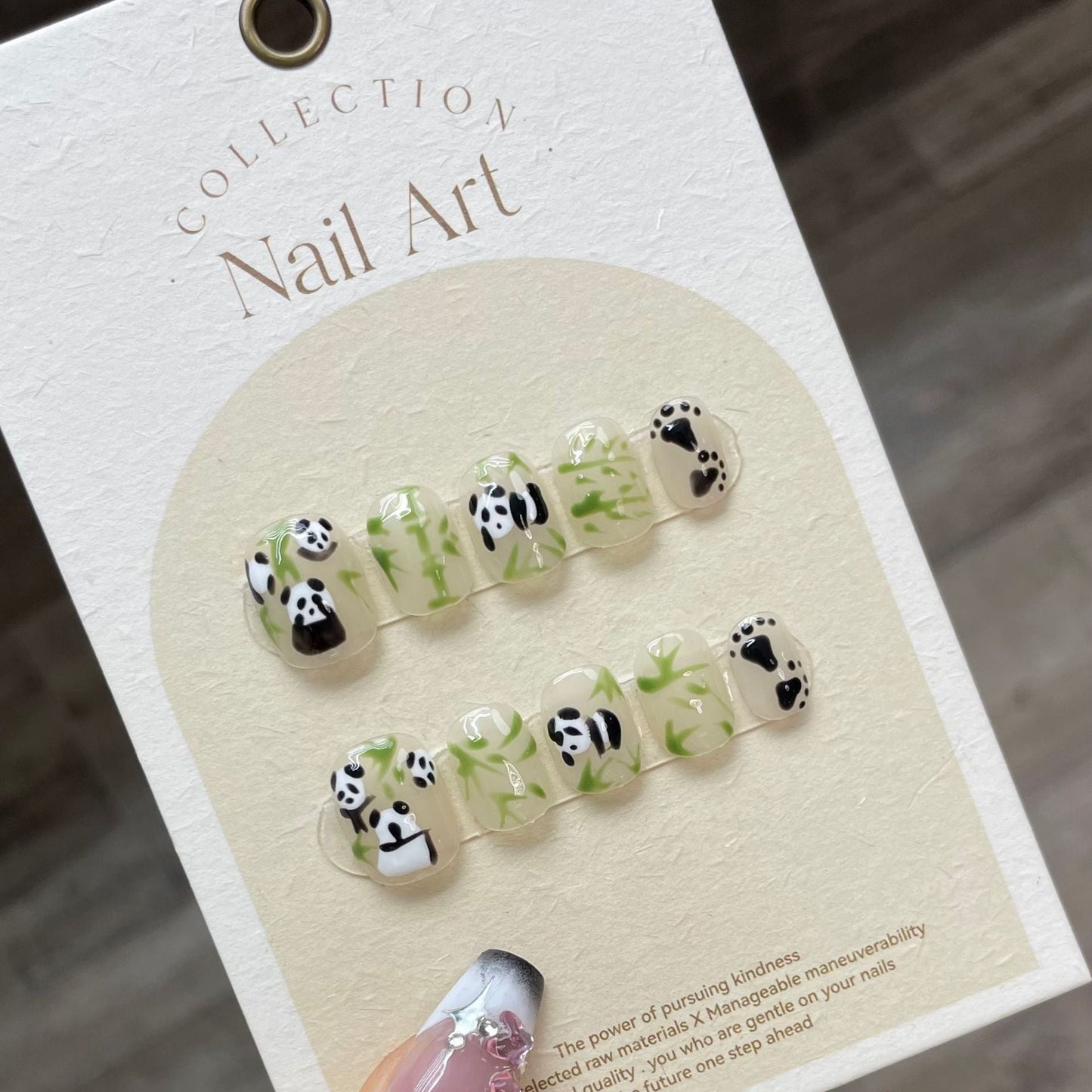 1022- Handmade press on nails