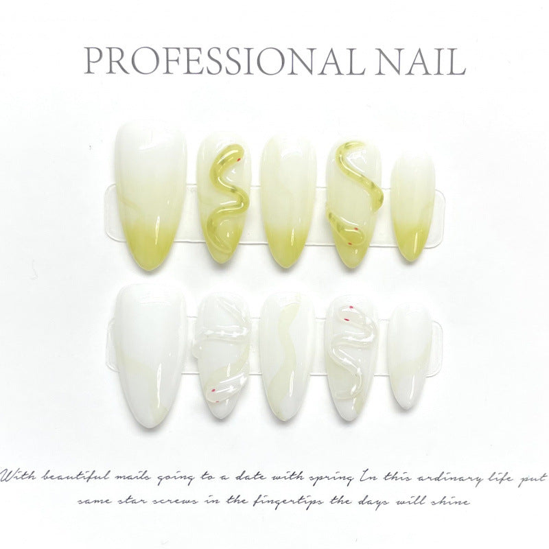 1023- Handmade press on nails