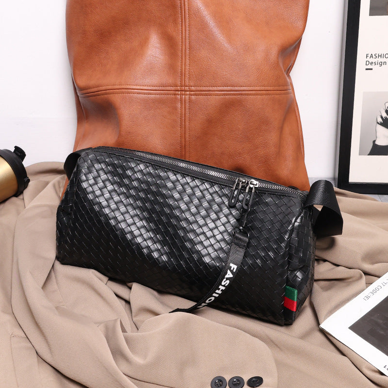 Men's bag small crossbody bag, men's shoulder bag, stylish casual street crossbody purse small