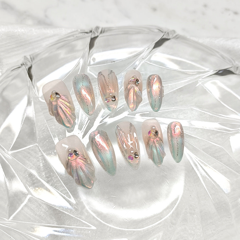 1010- Handmade press on nails