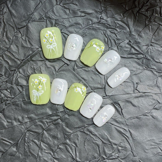 1003- Handmade press on nails