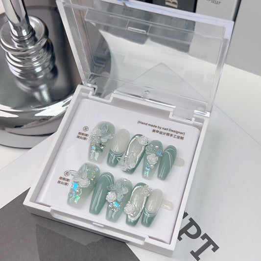 0959- Handmade press on nails