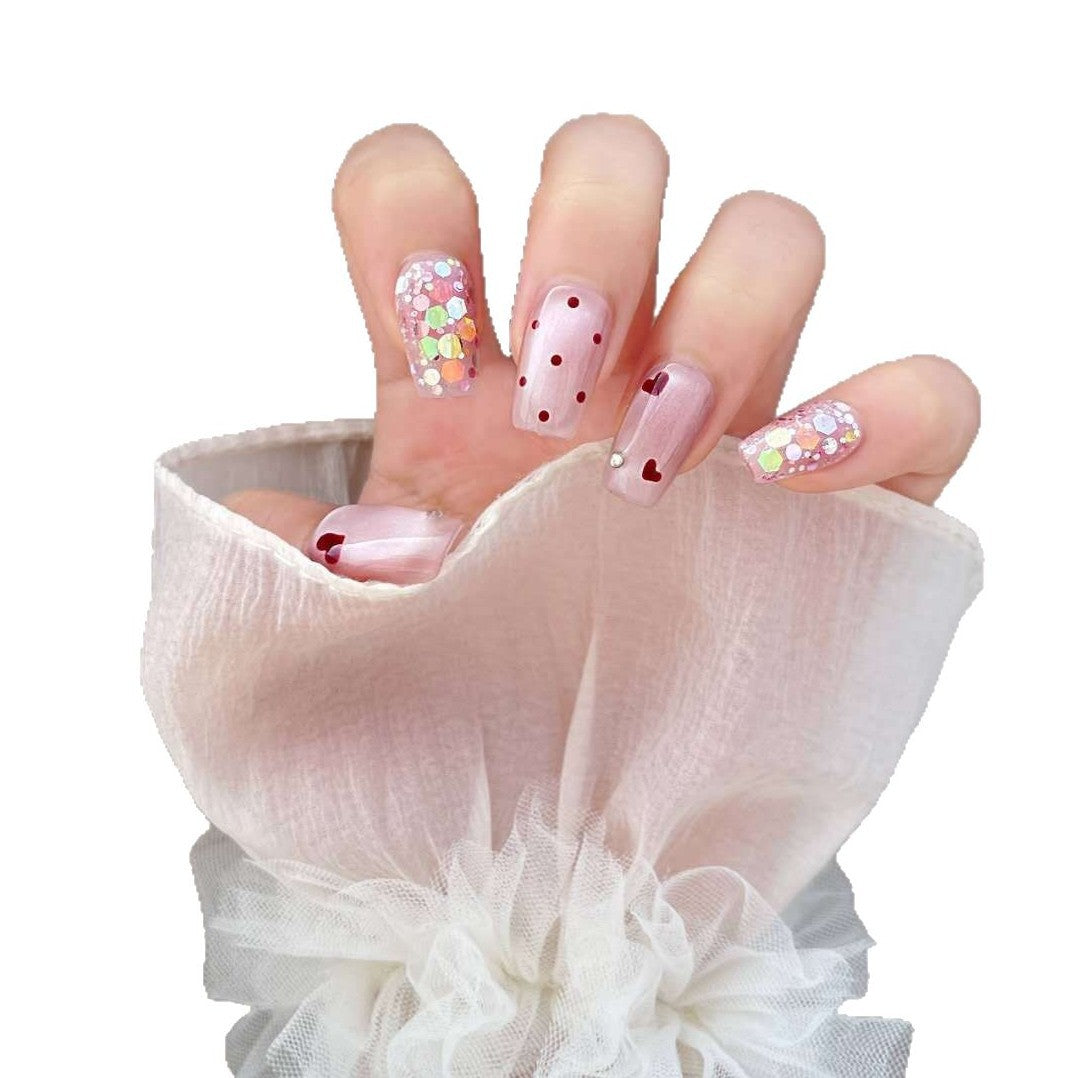 0943- Handmade press on nails