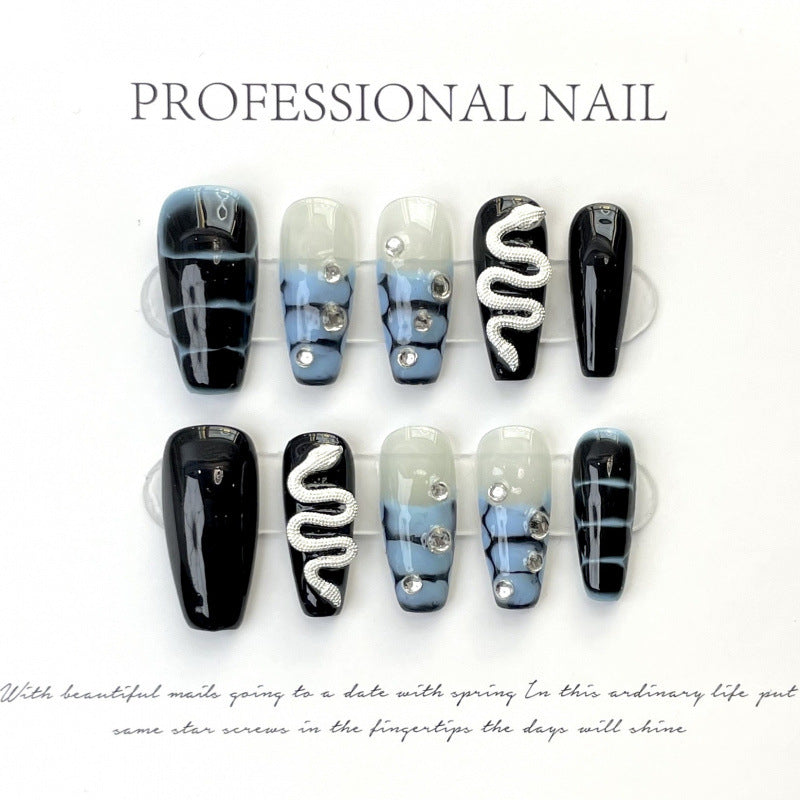 1023- Handmade press on nails