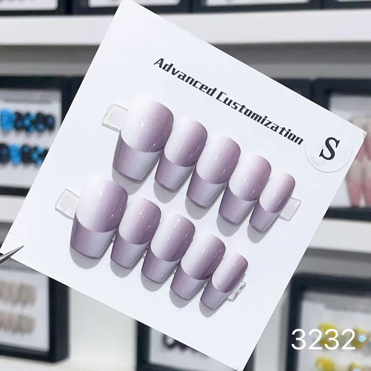 1025- Handmade press on nails