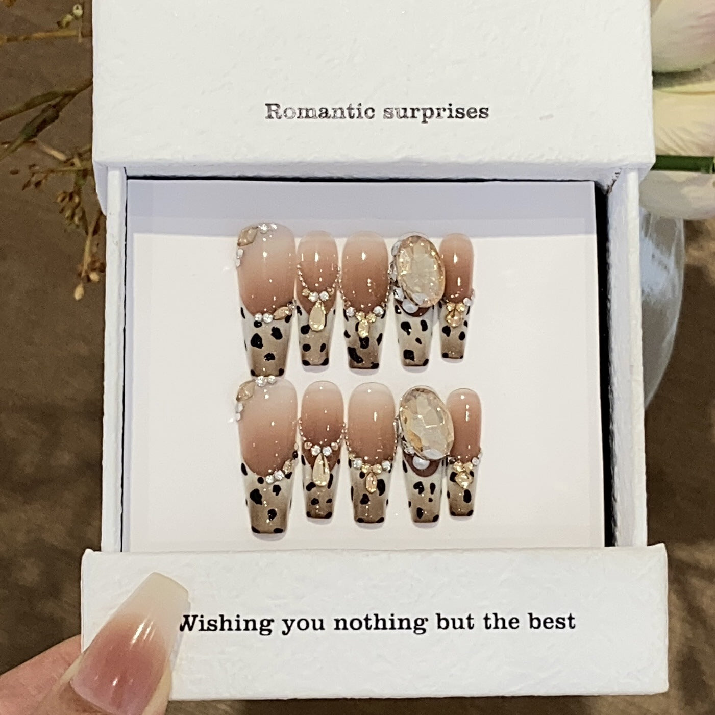 1035- Handmade press on nails