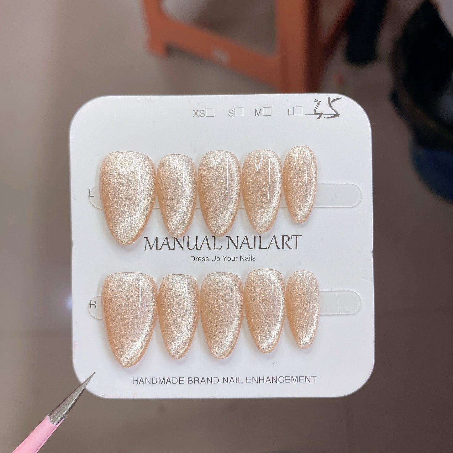 0965- Handmade press on nails