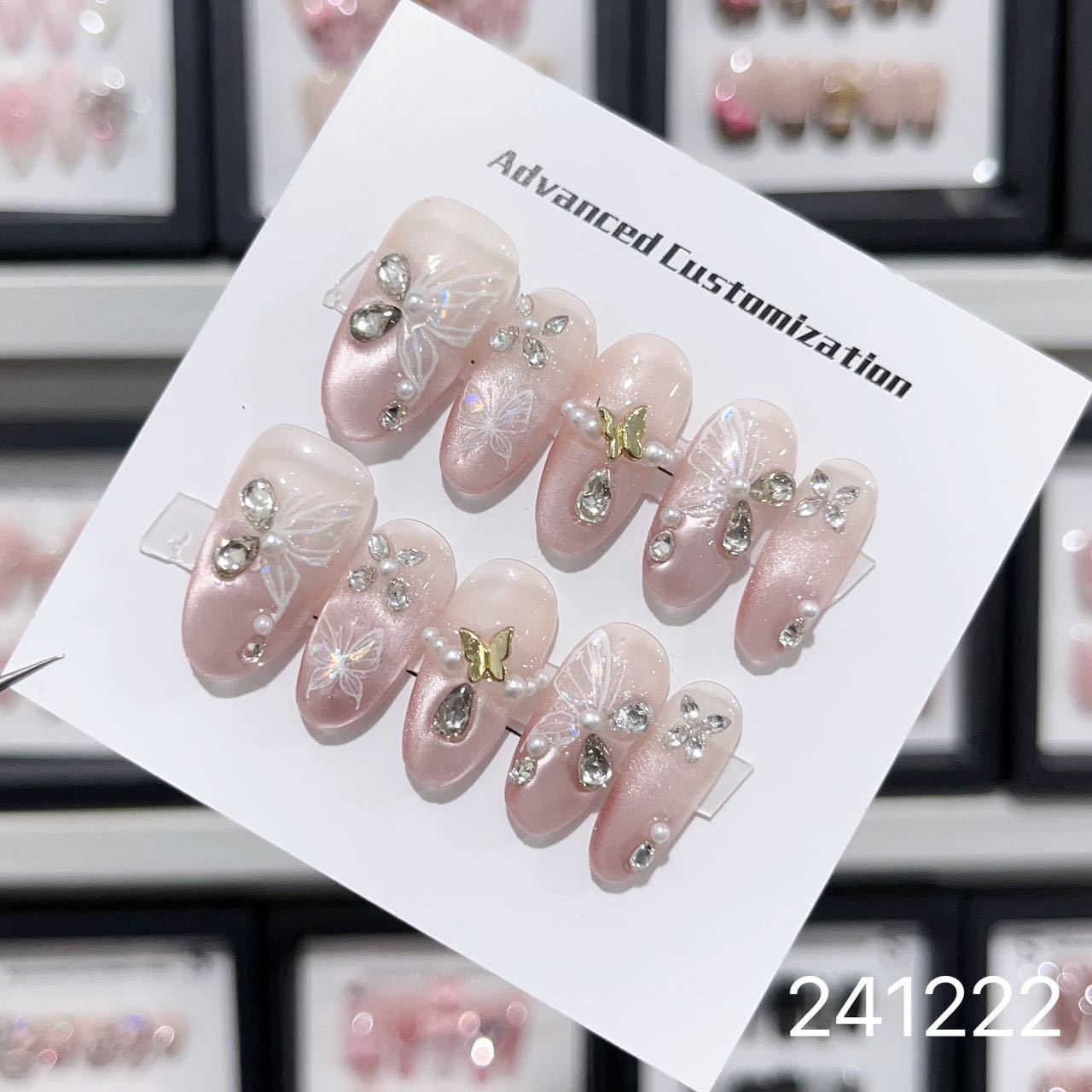 1030- Handmade press on nails