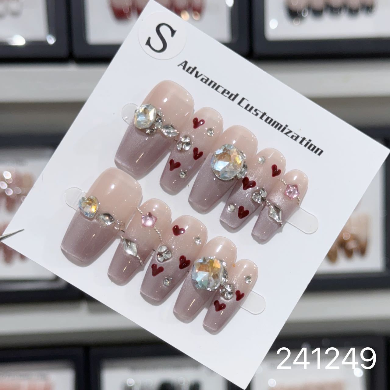 1030- Handmade press on nails