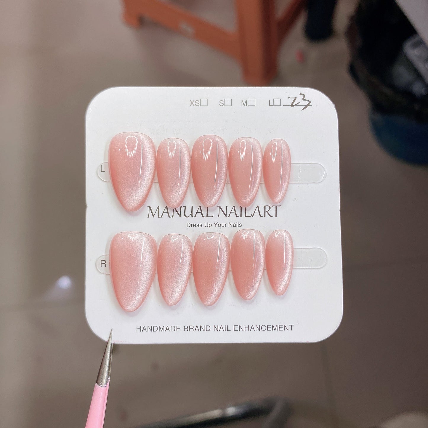 1027- Handmade press on nails