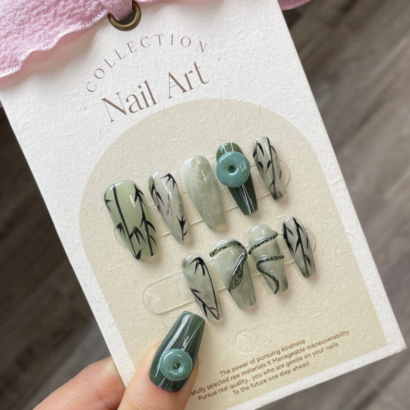 1023- Handmade press on nails