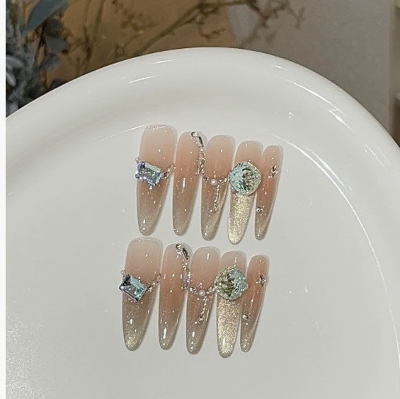 0995- Handmade press on nails