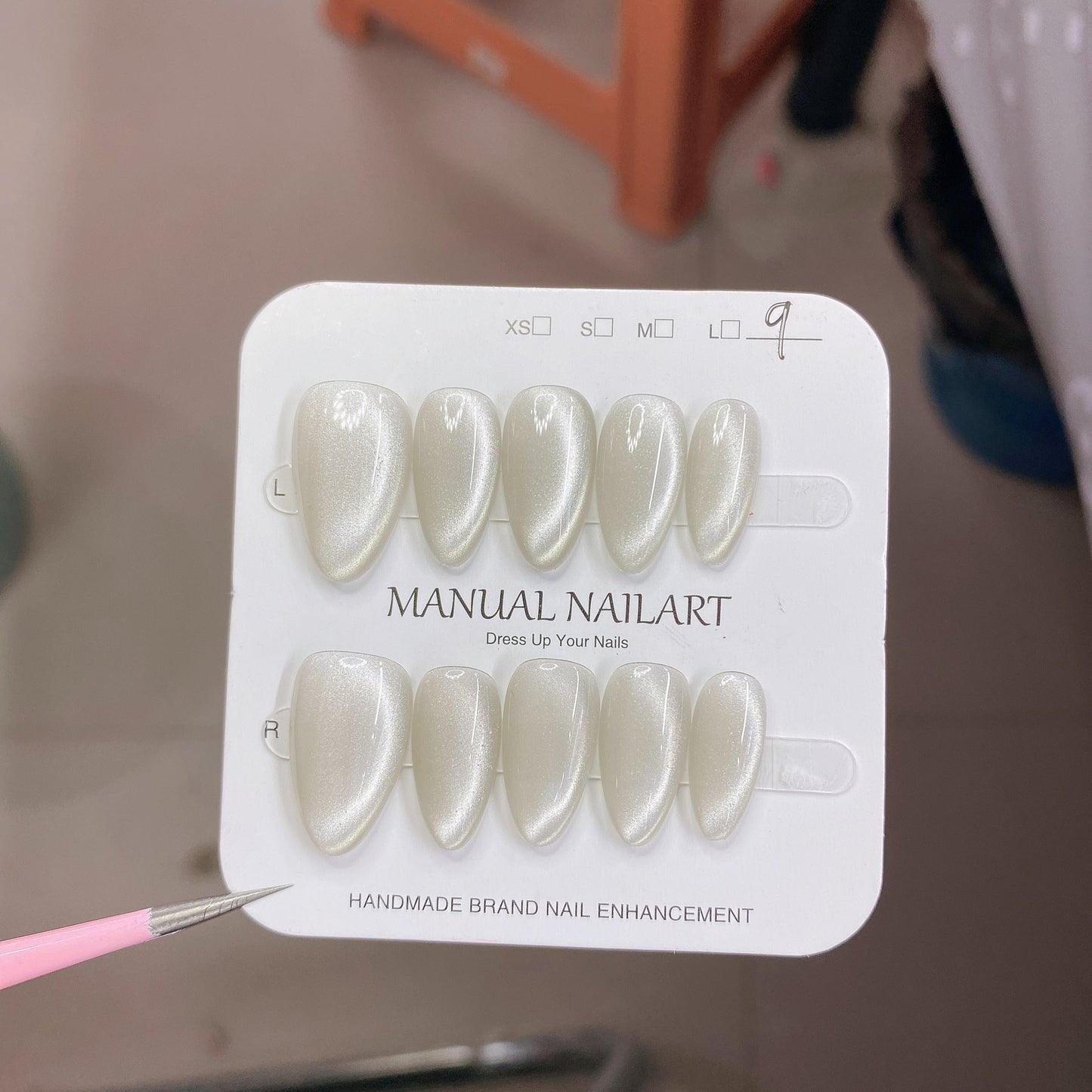 0965- Handmade press on nails