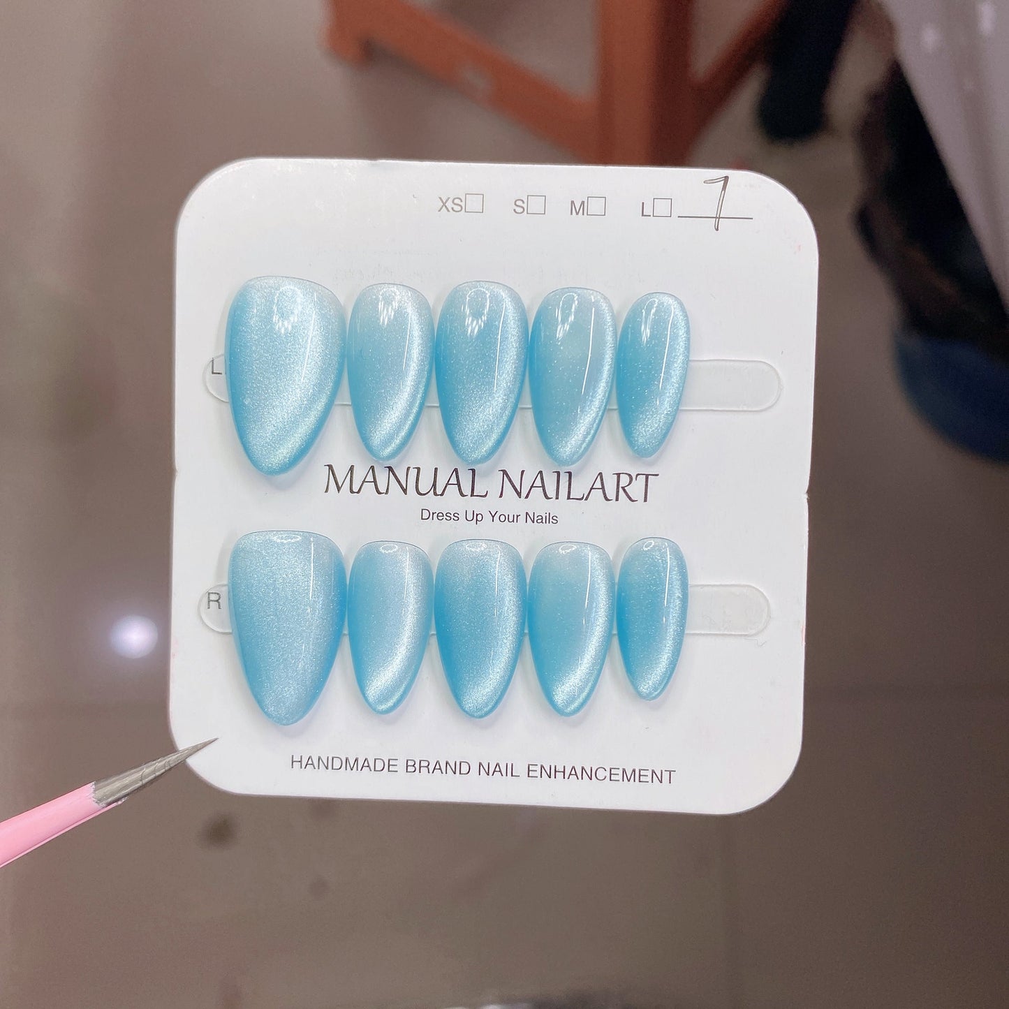 1026- Handmade press on nails