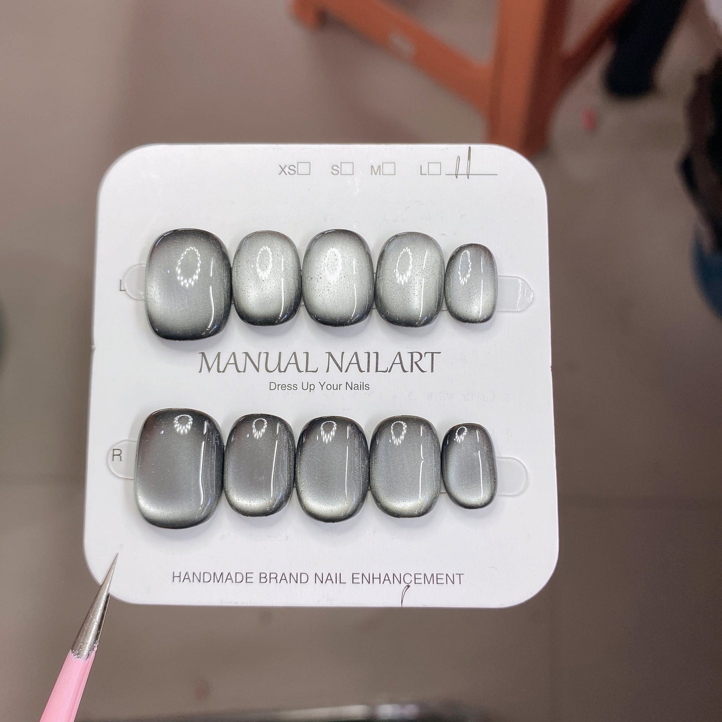 1026- Handmade press on nails