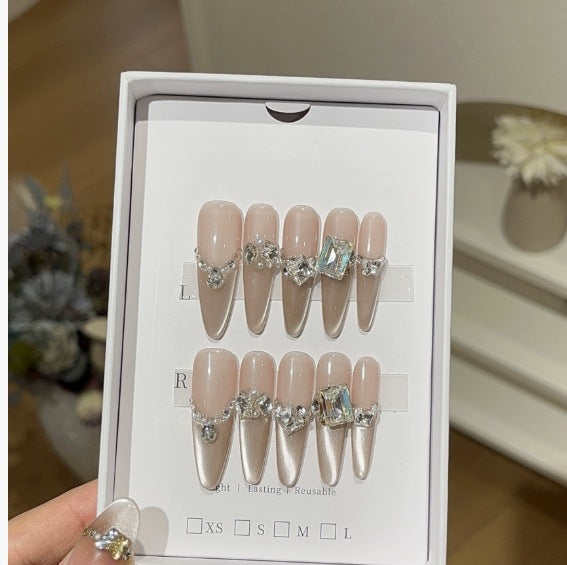 1033- Handmade press on nails