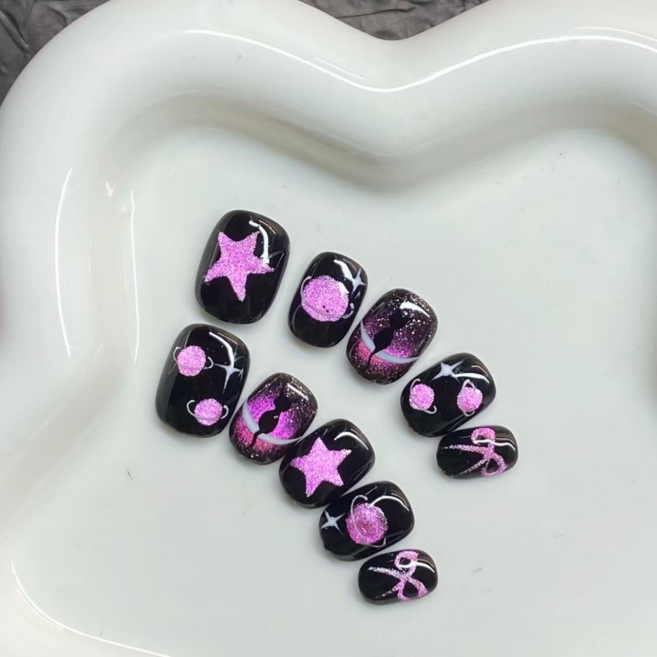 1005- Handmade press on nails