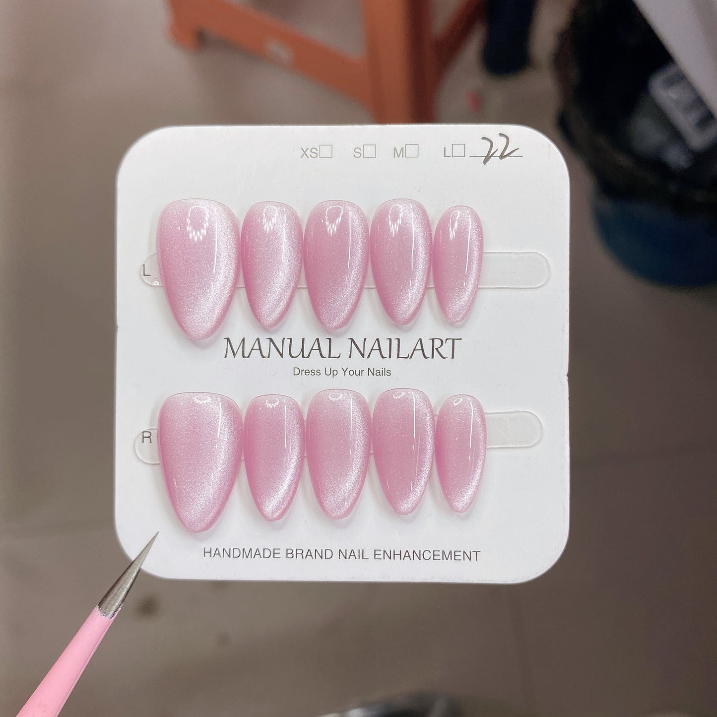 0965- Handmade press on nails