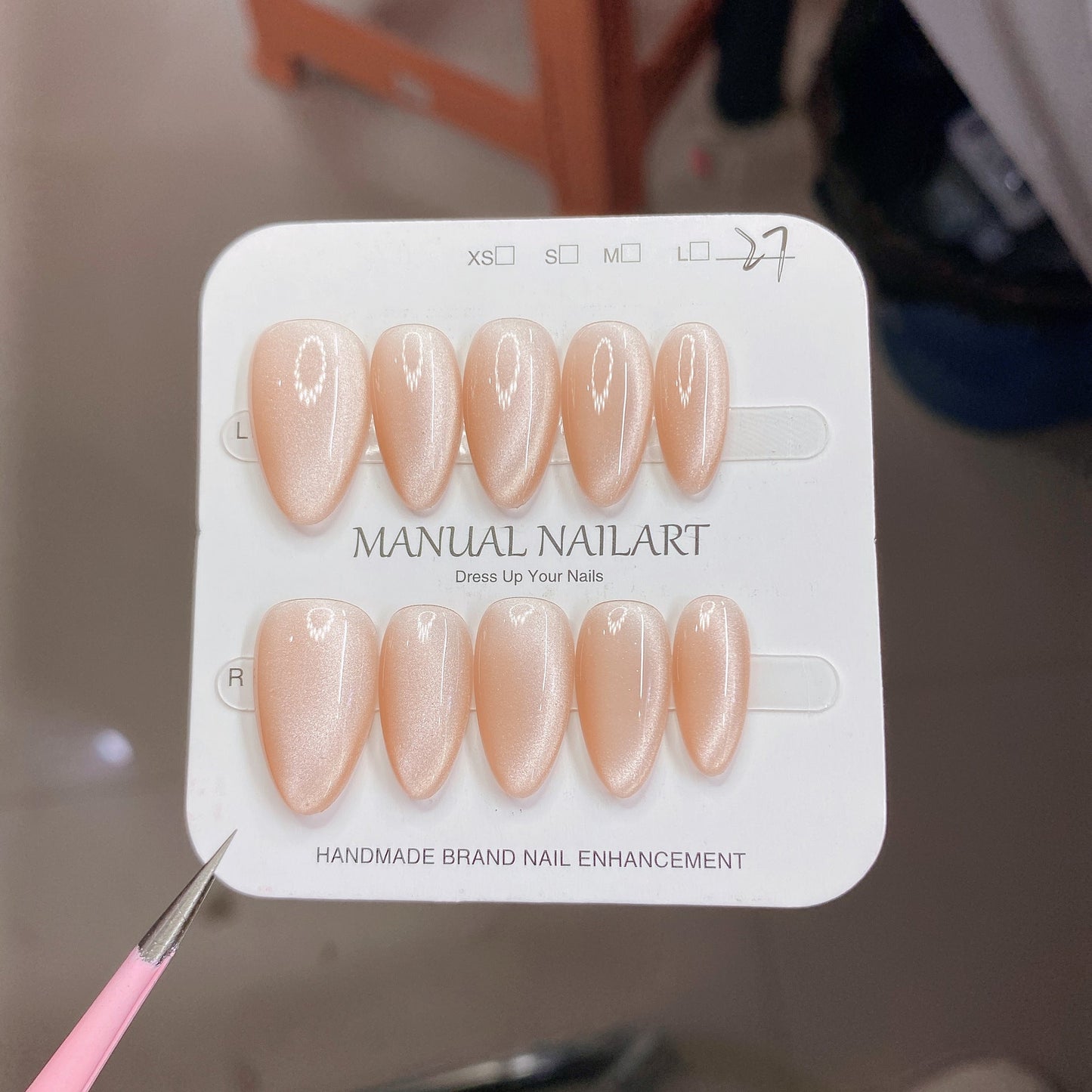 0965- Handmade press on nails