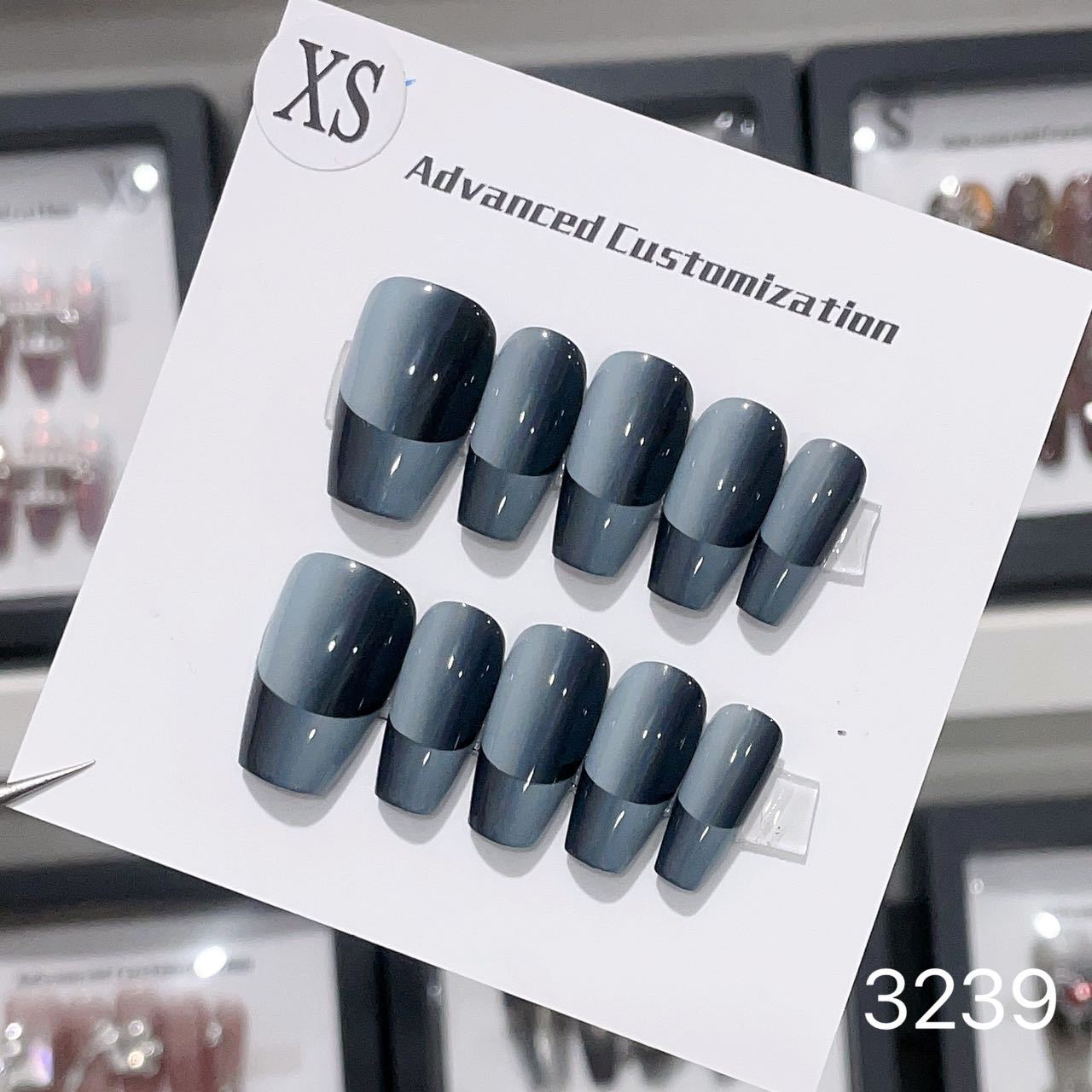 1025- Handmade press on nails